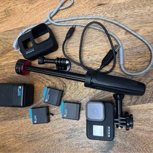GoPro8 Black Action Camera Bundle with Accessories